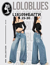 Джинсы Lolo Blues L18109 l.blue - делук