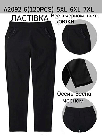 Штаны Redoor A2092-6 black - делук