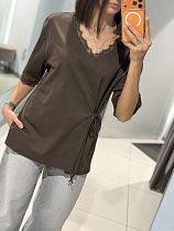 Футболка Comod 5683 brown - делук