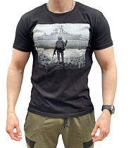 Футболка Alia 17048 black - делук