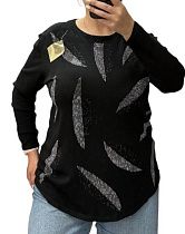 Свитер Levisha 25221 black - делук