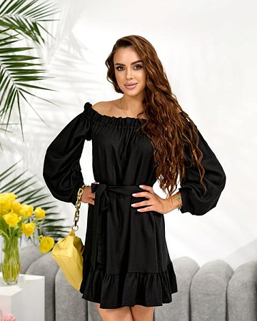 Платье Arina 1606 black - делук