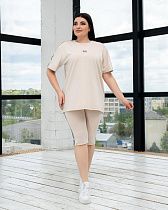 Костюм Azna ЛД18 beige - делук