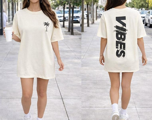 Футболка Elena&Vika 25077 l.beige - делук