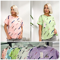 Футболка Lola LL549 mix - делук