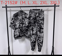 Костюм Спорт Estima T2152 black - делук