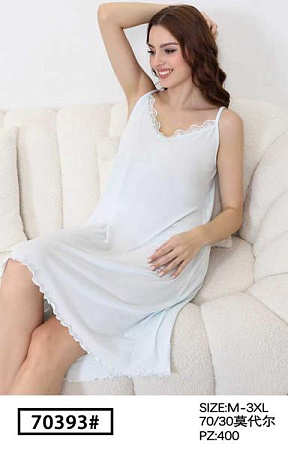 Ночнушка Estima 70393 white - делук