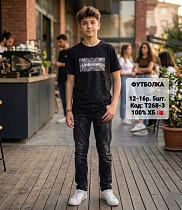 Футболка Ibambino T268-3 black - делук