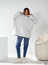 Худи Loren 893 l.grey Худи Loren 893 l.grey - делук