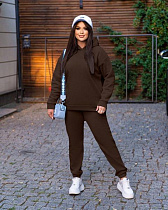 Костюм Спорт Modnulya 107-1 brown - делук