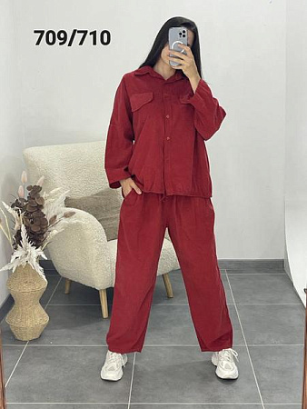 Костюм Fsn 709-710 wine - делук