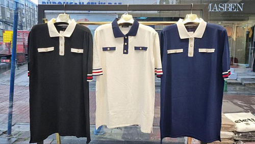 Футболка Julia JL1252 navy - делук