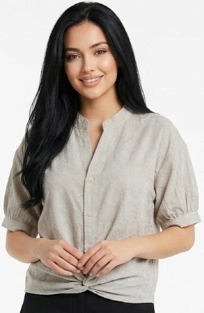Блузка Levisha 26119 grey - делук