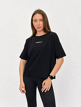 Футболка Fsn 6562 black - делук