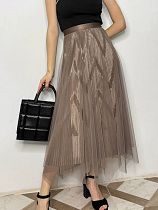 Юбка Kosta 9267 brown - делук