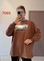Свитер Fsn 7065 brown - делук