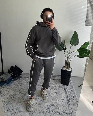 Костюм Спорт Seven Zikina 1361 grey - делук