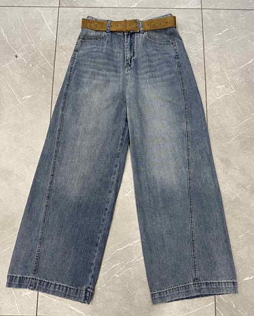 Джинсы Saint Wish 7007 l.blue - делук