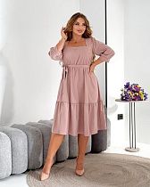 Платье Deliv 589 beige - делук