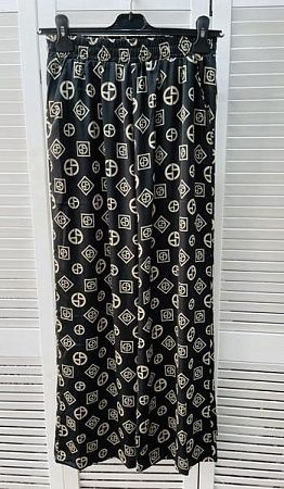 Штаны Karon 691 black-beige - делук