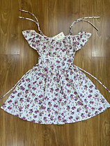 Платье Rsv 111 white-fuchsia - делук