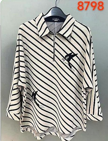 Свитер Lida 8798 white - делук