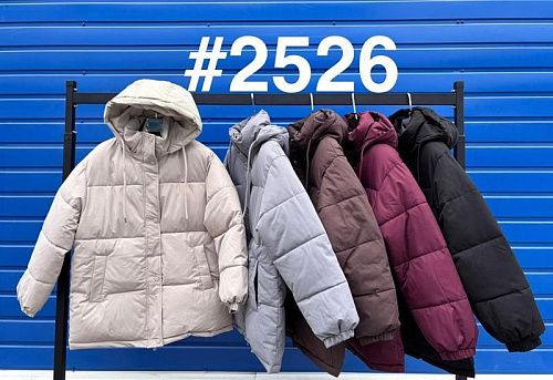 Куртка Modnulya 2526 grey - делук