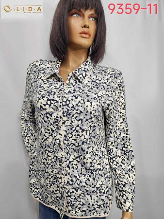 Рубашка Lida 9359-11 l.grey - делук