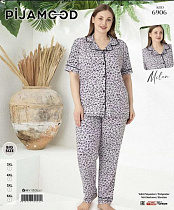 Пижама Trikotag 6906 l.grey - делук