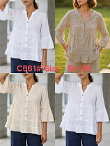 Рубашка Kaffir Lily C561 l.beige - делук
