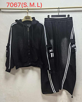 Костюм Спорт Immei 7067 black - делук