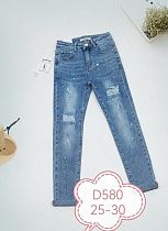 Джинсы Newjeans D580 l.blue - делук
