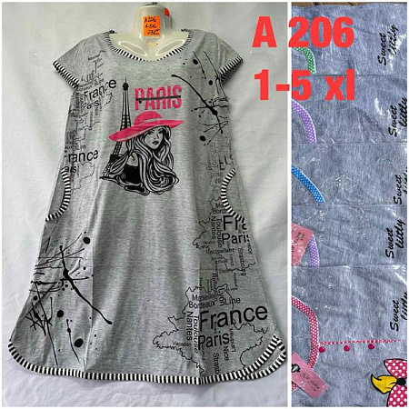 Ночнушка Homewear A206 mix - делук