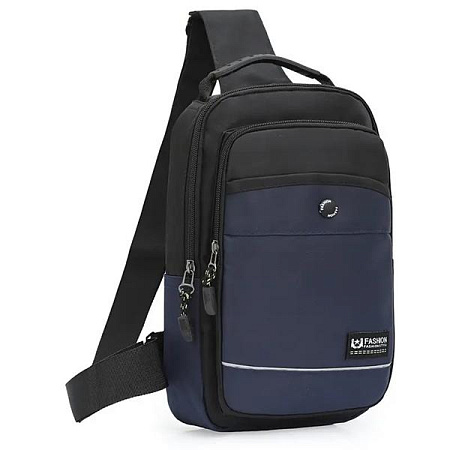 Бананка Fashion Bag X63-4-1 blue - делук