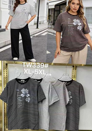 Футболка Nefertiti TW339 white - делук