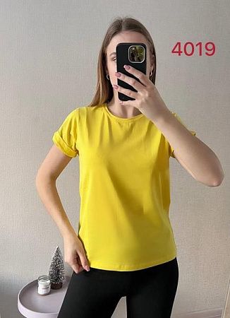 Футболка Fsn 4019 yellow - делук