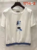 Футболка Lida 1756-2 white - делук