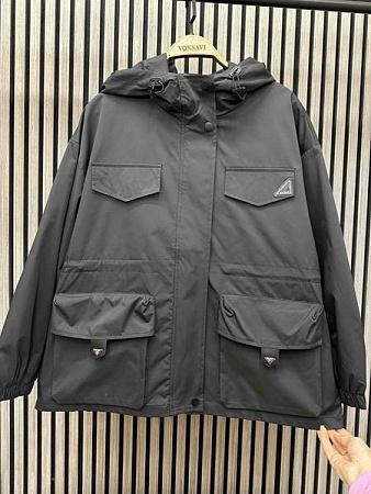 Ветровка Nefertiti NF87 d.grey - делук