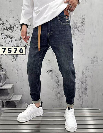 Джинсы F.T.H 7576 navy - делук