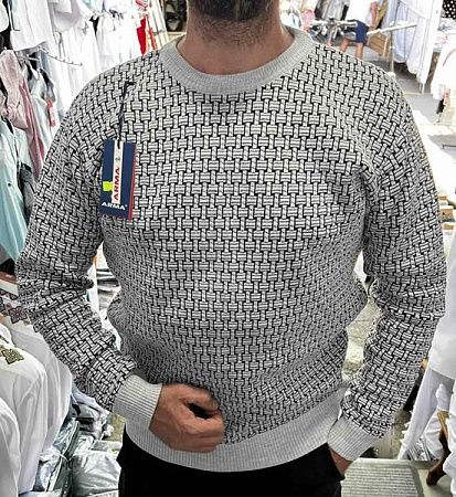 Свитер Nik 56509 grey - делук