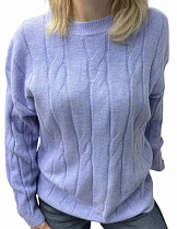 Свитер Elena&Vika 25413 lilac - делук