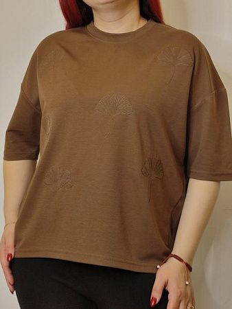Футболка Kosta A107 brown - делук