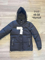 Куртка Lina 7117 black (52-62) - делук