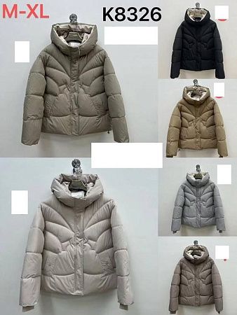 Куртка Dgmd K8326 camel - делук