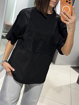 Футболка Comod 1376 black - делук