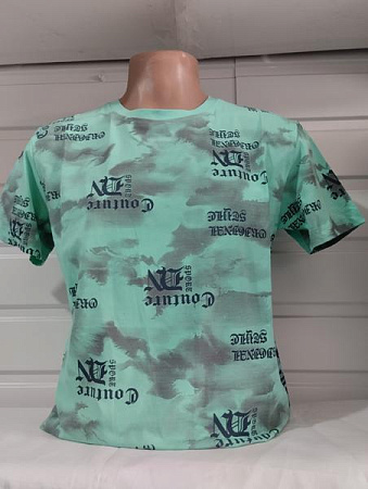 Футболка Panda 1831 mint - делук