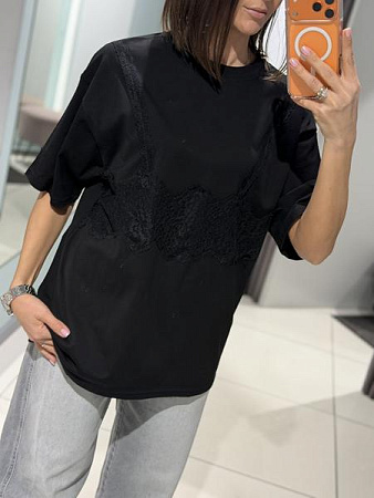 Футболка Comod 1376 black - делук