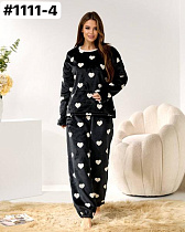 Пижама Bat 1111-4 black - делук