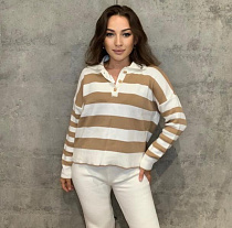 Свитер Modnulya 1677 beige - делук