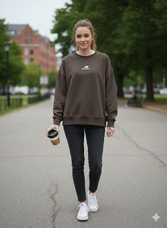 Свитер Newe 54-1 brown - делук